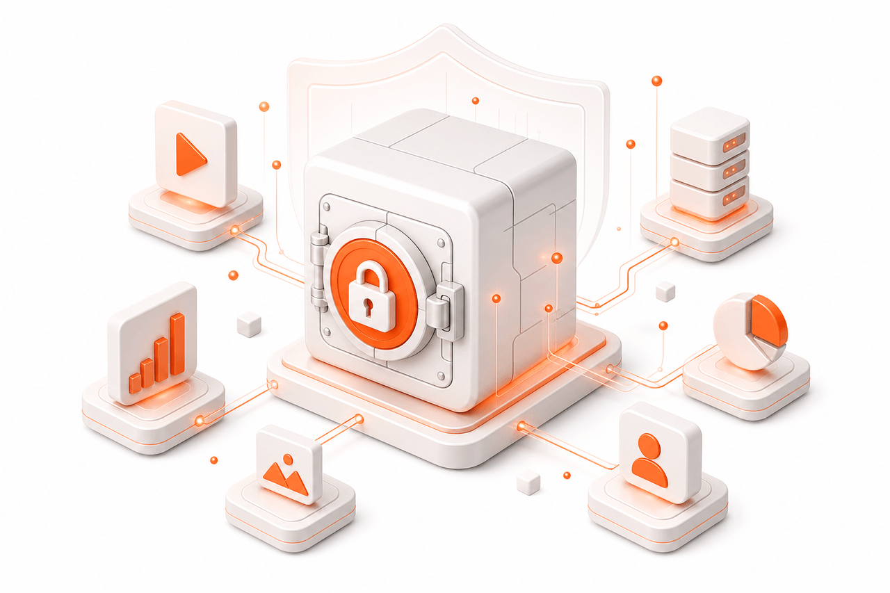 Hạ tầng bảo mật và ledger dữ liệu CreatorHubVN